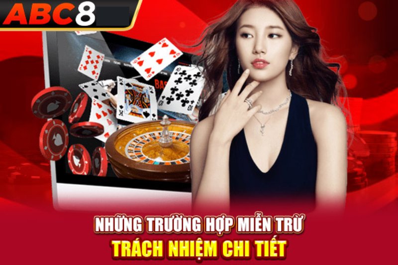 Chính sách miễn trừ trách nhiệm dành cho nhà cái